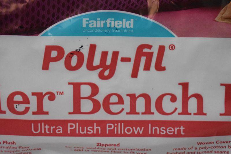 Bench Pillow Insert, 16" x 38" New