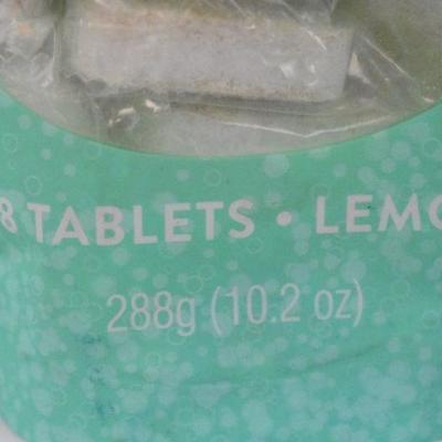 Cleancult Dishwasher Detergent Tablets, Package of 18, Lemon Scented - New