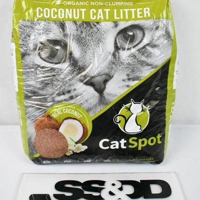 Cat Spot Coconut Cat Litter, Organic Non-Clumping, Lightweight - New