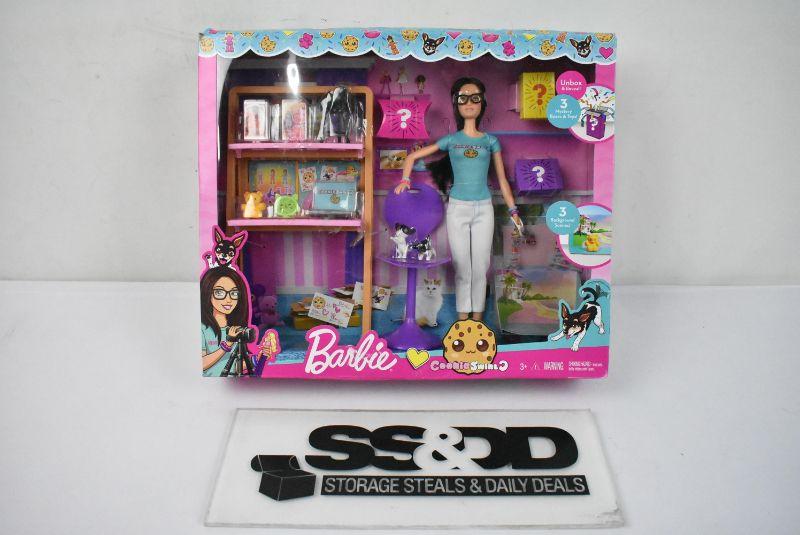 Cookie Swirl Barbie Doll and Accessories Yellow Bear New