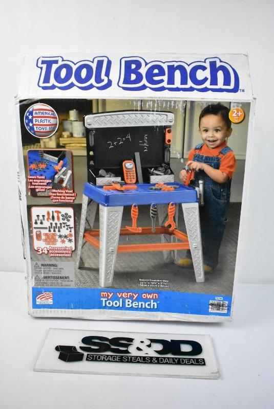 american plastic toys my very own tool bench