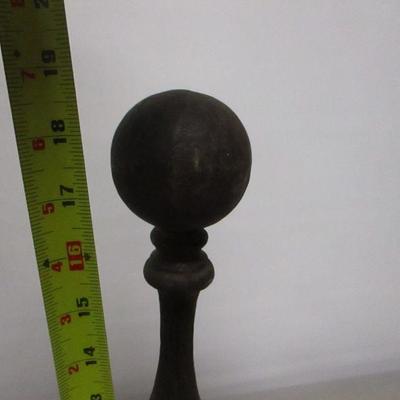 Lot 215 - Fireplace Andirons 