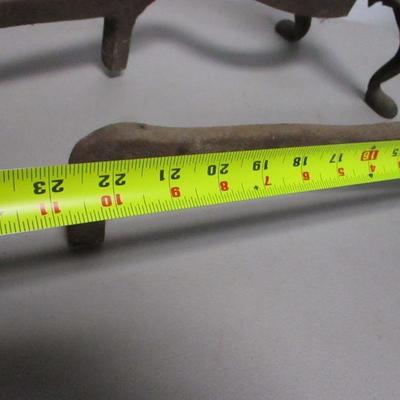Lot 215 - Fireplace Andirons 