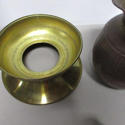 Lot 227 - Assorted Sizes Of Brass Spittoons 