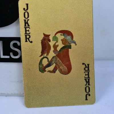Gold Foil Deck of Playing Cards