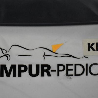 King Tempur-Pedic Fresh & Clean Comforter - New, $149 Retail