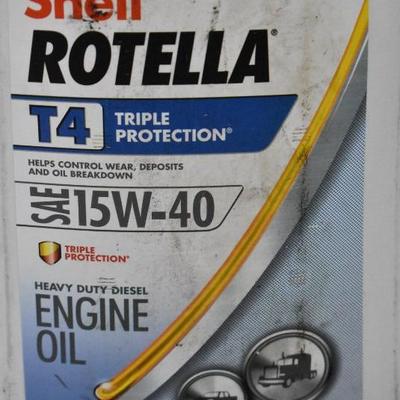 Shell Rotella SAE 15W-40 Engine Oil - New