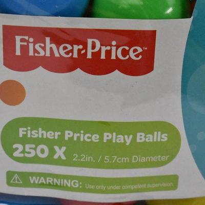 Fisher Price 250x Play Balls, 2.2