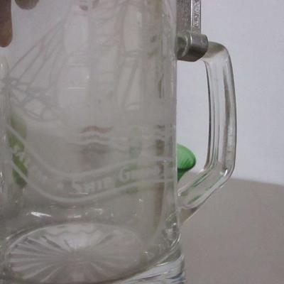 Lot 230 - Glass Home Decor Items - Old Spice Stein