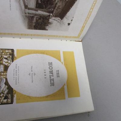 Lot 236 - Wellesley Harvard Wake Forest College Year Book