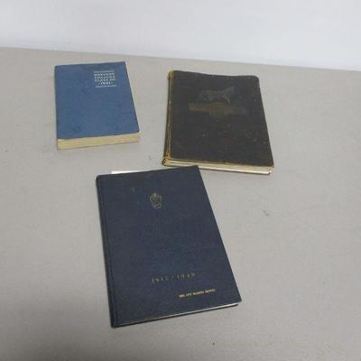 Lot 236 - Wellesley Harvard Wake Forest College Year Book
