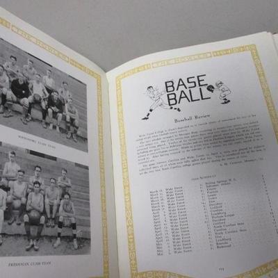 Lot 236 - Wellesley Harvard Wake Forest College Year Book