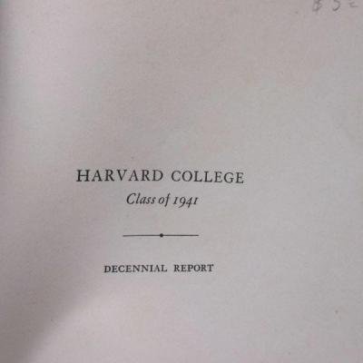 Lot 236 - Wellesley Harvard Wake Forest College Year Book