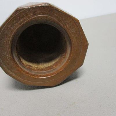 Lot 240 - Wooden Items - Totem Pole - Wooden Decorative Bird Vase 