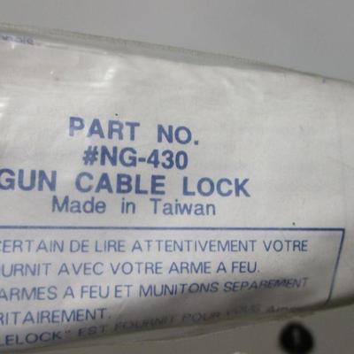 Lot 247 - Outdoor Items - Gun Lock & Clips & Compass