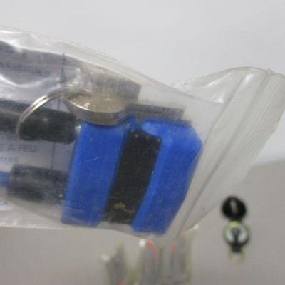 Lot 247 - Outdoor Items - Gun Lock & Clips & Compass