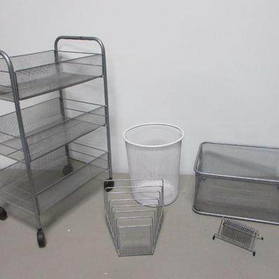 Lot 250 - Office Supplies - Rolling Cart
