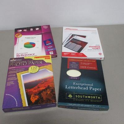 Lot 254 - Office Supplies - Photo Paper - Letterhead paper