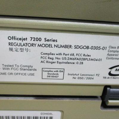 Lot 261 - HP OfficeJet 7210 All-in-One Print Fax Copy Scan