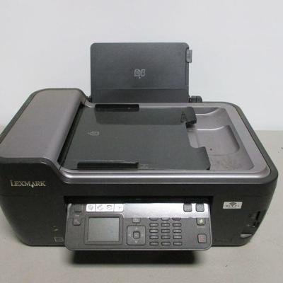 Lot 262 -Lexmark 4443-2W2 Printer Photo Fax Scan Copy WiFi Black 