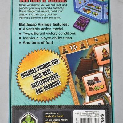 Bottlecap Vikings Game - New, Open Box