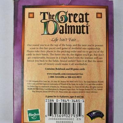 The Great Dalmuti Game - Used, Complete