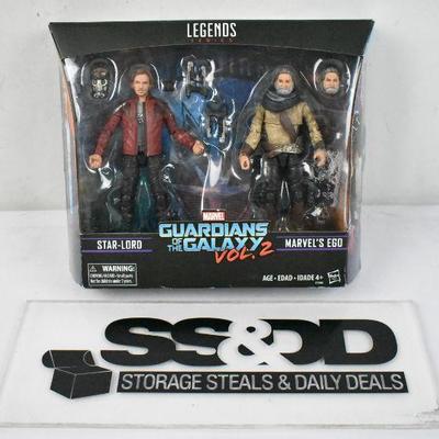 Hasbro Marvel Legends Guardians of the Galaxy Vol2 Starlord & Marvel's Ego - New