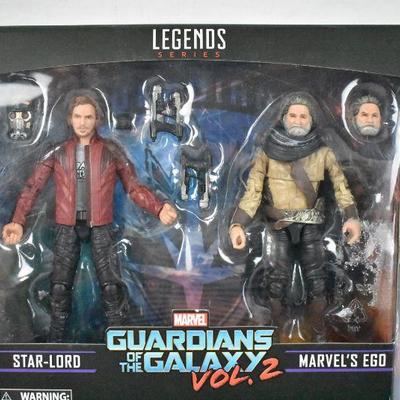 Hasbro Marvel Legends Guardians of the Galaxy Vol2 Starlord & Marvel's Ego - New