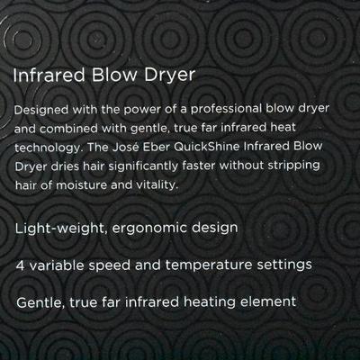 Infrared Blow Dryer, QuickShine, Jose Eber - New, Open Box, Sale @ Amazon $50