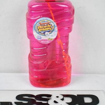 Super Miracle Bubbles with Wand, 100 oz - New