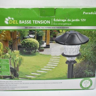LED Path Light Kit GL33966BK Black Aluminum - New, Open, $61 @ Walmart