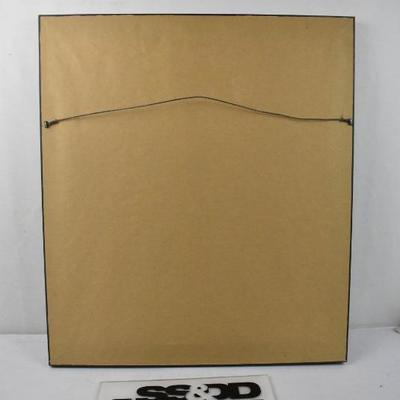 Unique Alley Artwork, Framed Image Frame, 25.75"x 29.25"
