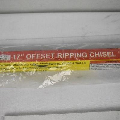 17" Offset Ripping Chisel - New