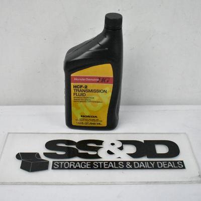 Honda Genuine HCF-2 Transmission Fluid - 1 U.S. Qt./946 ml