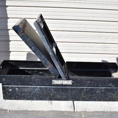 Tradesman Truck Bed Tool Compartment, No Keys, Includes Bolts for Mounting
