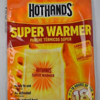 Hot Hands Super Warmers, Qty 4 - New