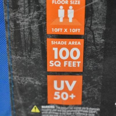 Ozark Trail 10 foot by 10 foot Canopy Top (TOP ONLY) Blue - New