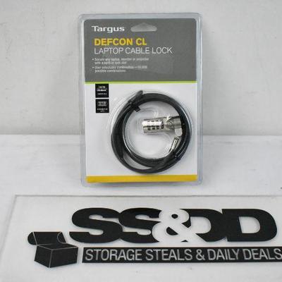 Targus Laptop Cable Lock - New