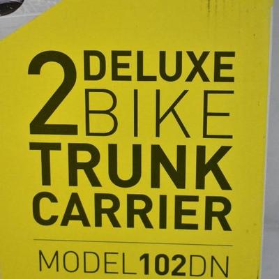 Truck/SUV Allen Sports Deluxe 2-Bicycle Trunk Mounted Rack Carrier, Open - New