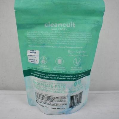 Clean Cult 18 Dishwasher Detergent Tablets, Lemon - New