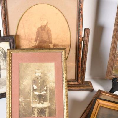 Lot G-3: Collection of Vintage Photos and Frames