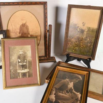 Lot G-3: Collection of Vintage Photos and Frames