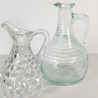 Lot G-6: Pair of Glass Cruets