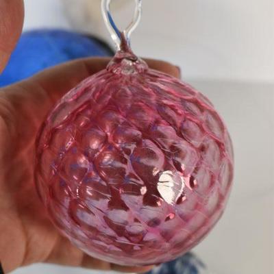 Lot G-16: Glass Ornaments