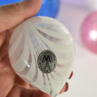 Lot G-16: Glass Ornaments