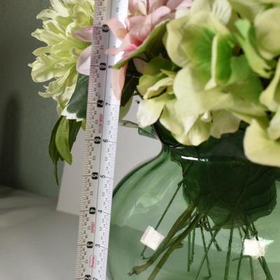 Lot G-17: Faux flowers in Vase