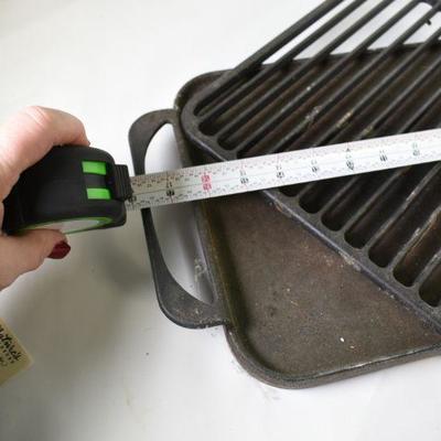 Lot G-19: Cast Iron Griddles
