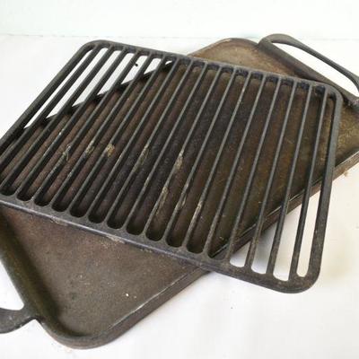 Lot G-19: Cast Iron Griddles