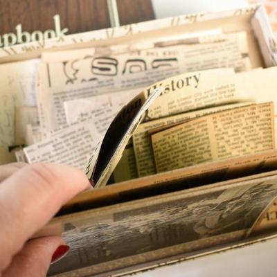 Lot G-21: Vintage Scrapbooks