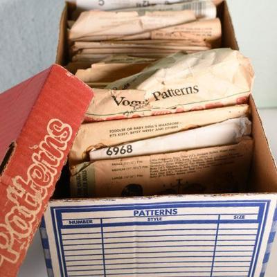 Lot G-32: Vintage Patterns